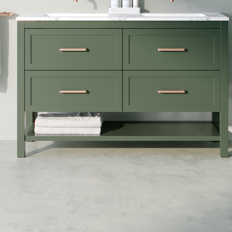 Belfry Bathroom Longlier 1200mm Freestanding Double Vanity Unit